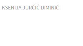 Ksenija Jurčić Diminić